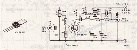 27MHz CB Amplifier Circuit