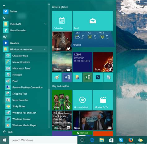 How to Find Windows Accessories in Windows 10
