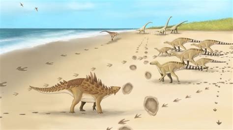 Ditemukan! Ini Jejak Kaki Dinosaurus Terakhir yang Hidup di Inggris