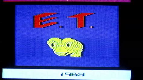 Atari 2600 Gameplay: ET The Extra Terrestrial (OLD) - YouTube