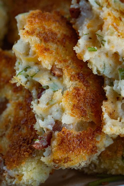 Crispy Cheesy Potato Cakes | Idaho Potato Commission