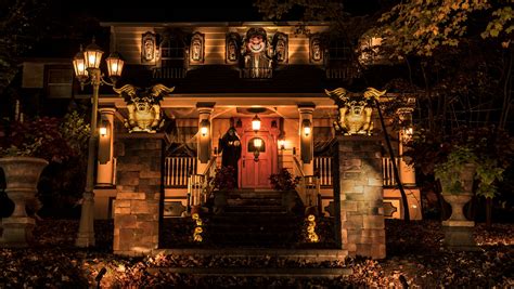 8 spooky houses that decorate like crazy for Halloween.