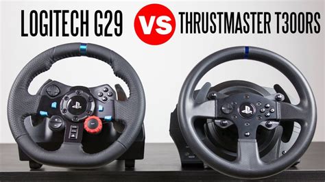 Logitech G920 vs Thrustmaster T300 RS: Comparing the Best Racing Wheels ...