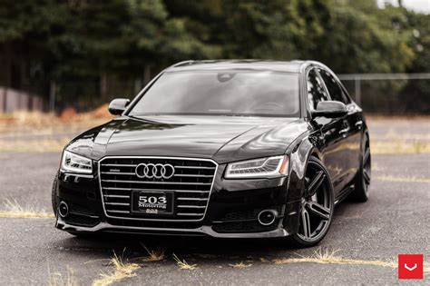 Black Audi A8 Gets More Luxurious Aftermarket Details — CARiD.com Gallery