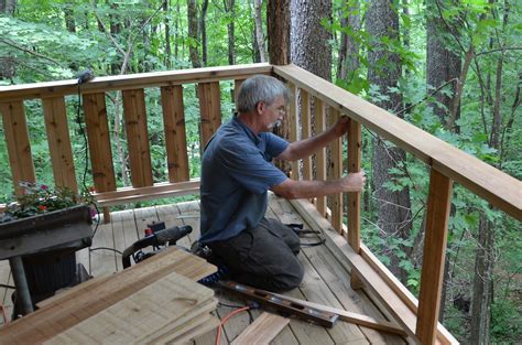 railing | Rustic porch, Porch railing, House with porch