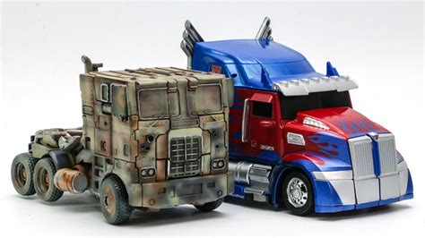 Transformers Movie 4 5 REPAINT Evasion Optimus Prime Knight Optimus ...