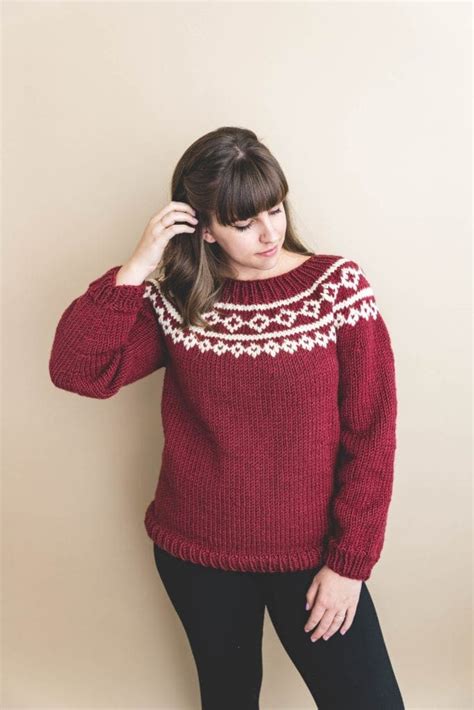 30 Christmas Sweater Knitting Patterns (Jumper Ideas) - Handy Little Me