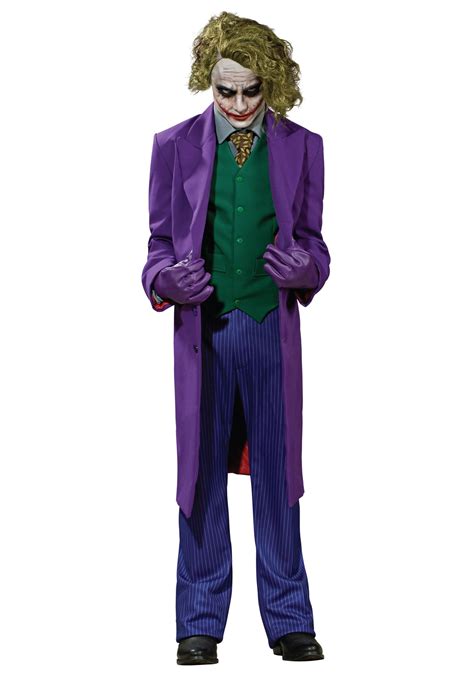 Authentic Joker Costume - Dark Knight Joker Costumes