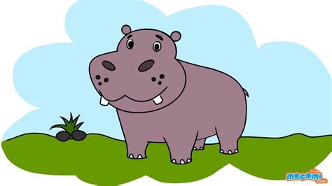 Discover 166+ hippo drawing for kids - seven.edu.vn