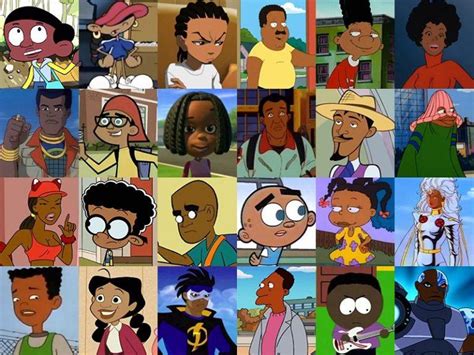 20+ Best Black Cartoon Characters | HARUNMUDAK