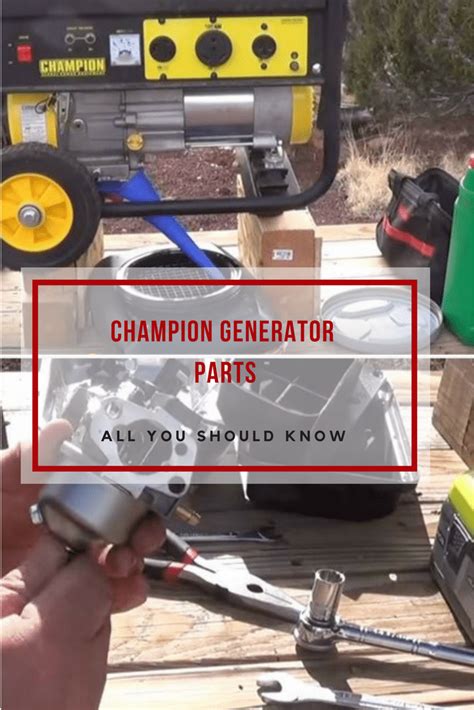 Champion Generator Parts & Accessories: How to Maintain Your Generator ...