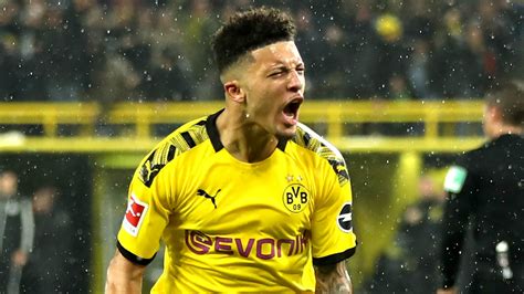 Sancho breaks 51-year Bundesliga record as Dortmund star's hot streak ...