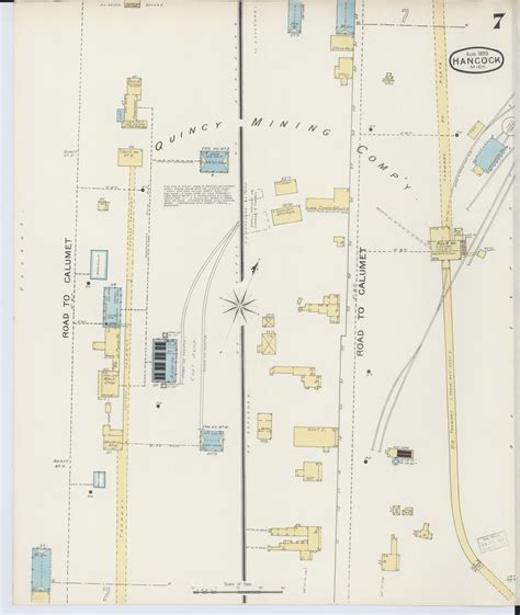 Map Of Calumet Michigan | secretmuseum