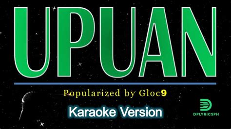 Gloc 9 - Upuan (karaoke version) - YouTube