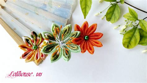 Kanzashi Flower by Maithutrangtv on DeviantArt