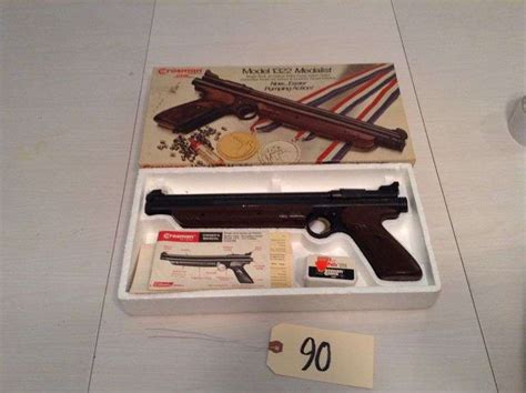 Crosman 1322 Medalist 22 Cal. Pellet Pistol, Pellets - Duck Soup Auctions