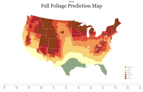 2025 Fall Foliage Prediction Map Vermont - Stewart Welch