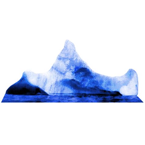 Titanic Iceberg 1912 Recolored Cardboard Cutout Standup Standee