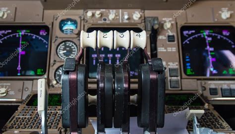 Airplane Cockpit Instruments — Stock Photo © atosan #62410801