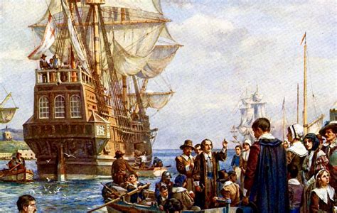 The mayflower departed from plymouth, england, this week 1620 ...