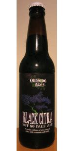 Odd Side Ales Black Citra Not So Pale Ale • RateBeer