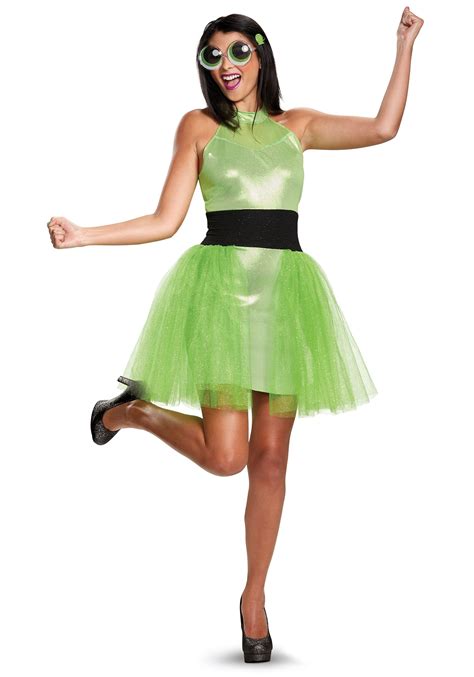 Buttercup Deluxe Adult Costume from the Powerpuff Girls