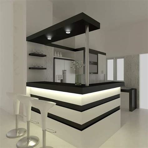 Meja Bar Dapur Minimalis - Jasa Interior dan Furniture