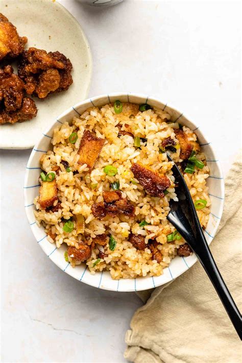 Karaage Yakimeshi (Japanese Fried Chicken Fried Rice) - Okonomi Kitchen