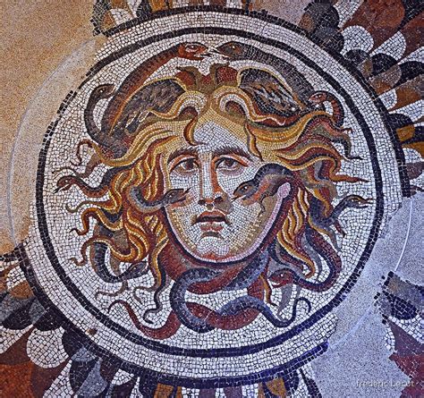 "Medusa mosaic, Diocletian's bath, Rome" by frederic Lecut | Redbubble