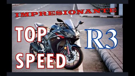 Yamaha R3 TOP SPEED * Review, impresionante - YouTube