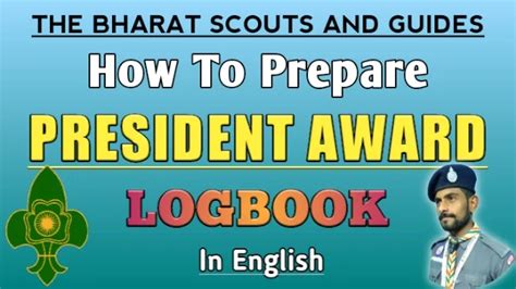 How to Prepare for Rashtrapati Award Scout Guide Logbook