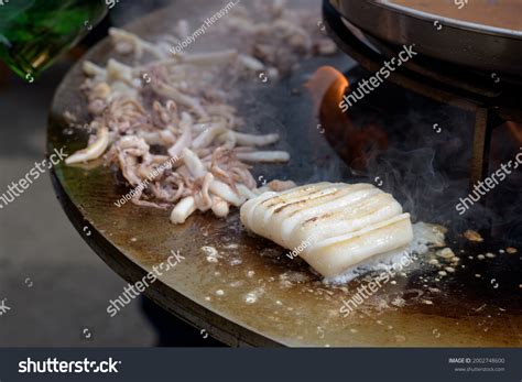 Octopus Meat Prepared Street Food Festival Stock Photo 2002748600 ...