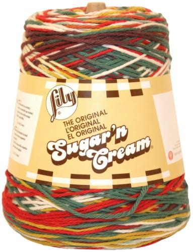 Lily Sugar'n Cream Yarn - Cones-Summerfield Ombre, 1 - Fred Meyer