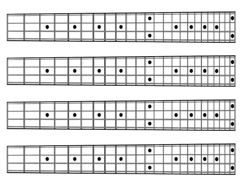 Free Printable Guitar Fretboard Diagram (scroll Down For Your Free Pdf ...