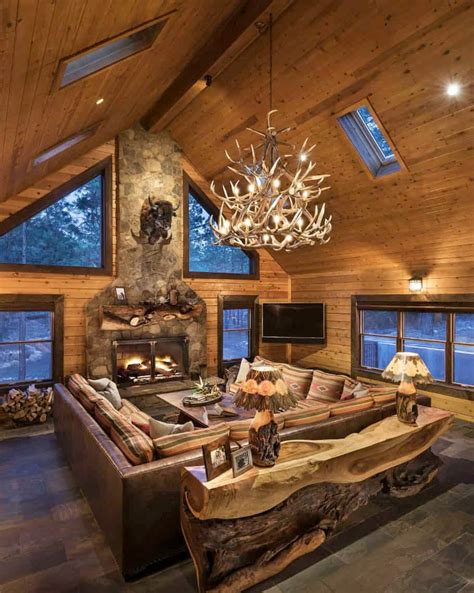 Charming rustic mountain cabin provides idyllic getaway in a pine ...