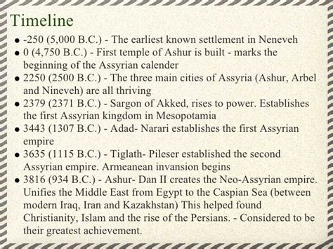 Assyria Project