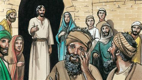 Jesus Heals Two Blind Men and a Mute Man - Bible Story