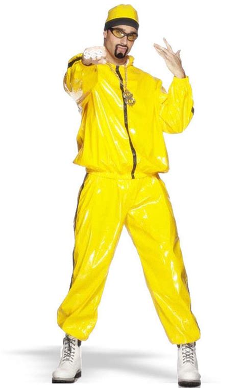 Ali G Yellow Rapper Suit | Costume Crazy