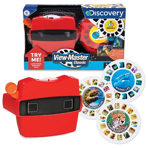 Collections Etc View Master Classic 3D Image Real Viewer Toy Boxed Set ...