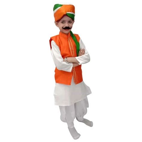 Women ITSMYCOSTUME Tri Colour Tiranga Fancy Dress Costume, For Schools ...