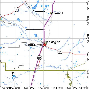 Springer, New Mexico (NM) ~ population data, races, housing & economy