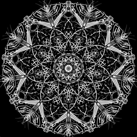 Mandala Black and White Wallpapers - 4k, HD Mandala Black and White ...