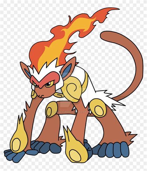 Clarissa's Infernape By Luluflaire On Deviantart - Fire Monkey Pokemon ...