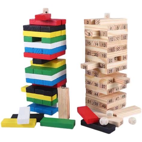 Wooden Toy Building Blocks | Shopee Philippines