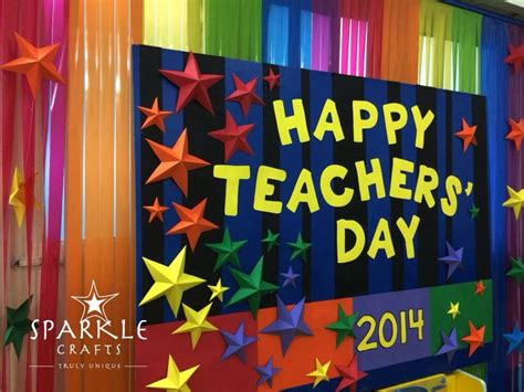 Teachers' Day Backdrop | Teachers day decoration, Happy teachers day ...