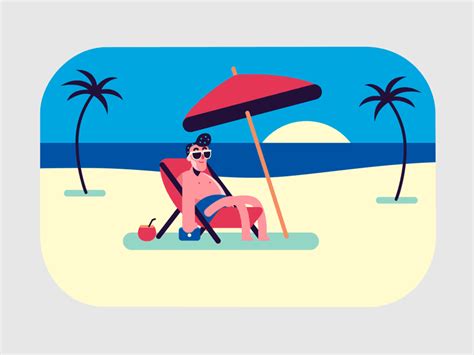 La Playa! by Leo Natsume on Dribbble