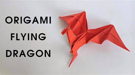 Origami Flying Dragon Instructions