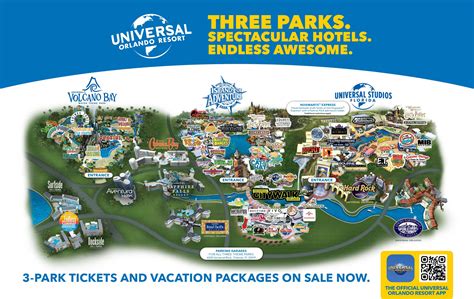 Universal Orlando Resort Map