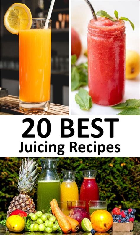 The 20 BEST Juicing Recipes - GypsyPlate