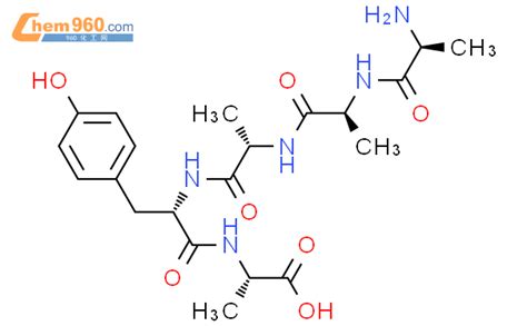 64963-49-1_L-Alanine, N-[N-[N-(N-L-tyrosylglycyl)glycyl]-L-phenylalanyl ...